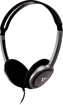 V7 HA310-2EP Wired Over-the-head Stereo Headphone - Black - Supra-aural - 32 Ohm - 1.80 m Cable - Mini-phone (3.5mm)