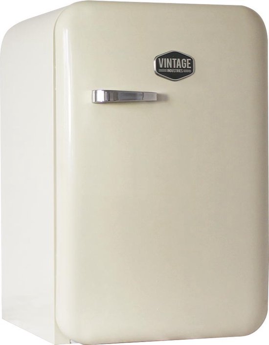 Vintage Industries RC160 - Tafelmodel koelkast - Crème | bol
