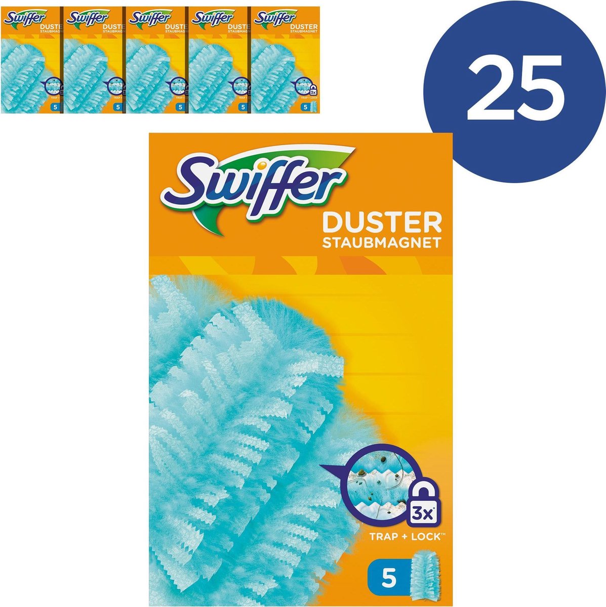 SWIFFER Duster recharge lingettes pour plumeau 5 recharges pas cher 