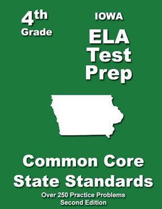 Iowa 4th Grade Ela Test Prep - cover