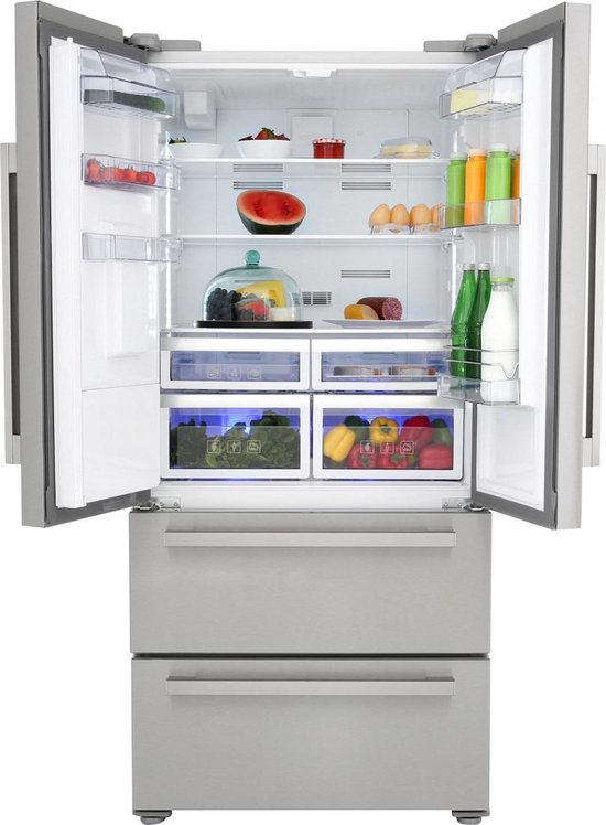 Beko GNE60530DX - Amerikaanse koelkast | bol.com
