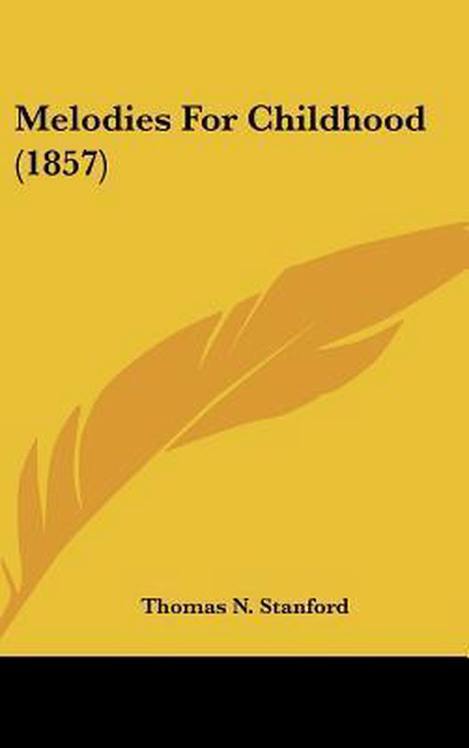 Melodies for Childhood (1857) - cover