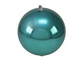 Europalms Kerstbal 20cm, turquoise