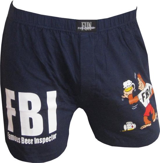 Funderwear wijde boxershort FBI | bol.com