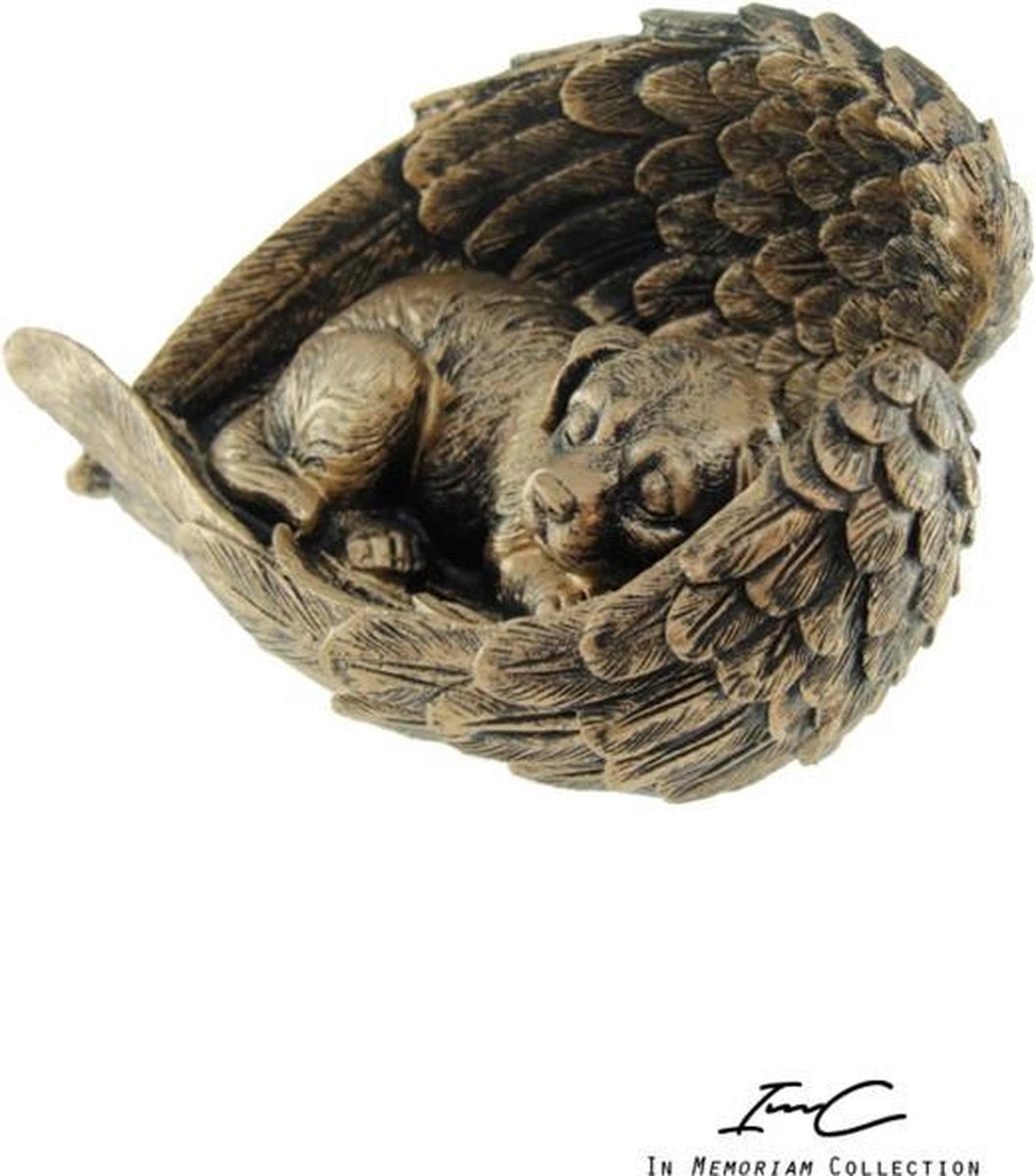 Urn - Hond - Overleden - Bronze - 23x15.5 cm - 250cc