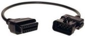 Opel 10 Pin OBD1 - 16 Pin OBD2 Adapter