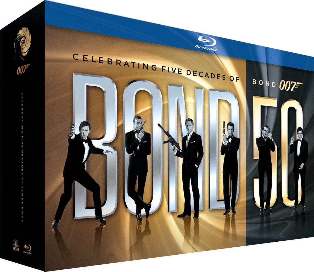 James Bond - 50th Anniversary Collection (Blu-ray) (Blu-ray), George  Lazenby | Dvd's | bol.com