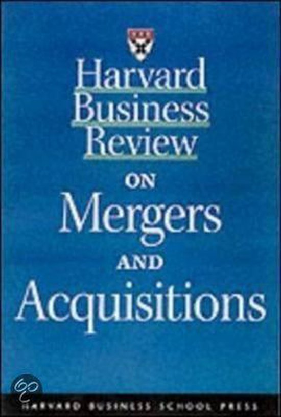 9781578515554 - Harvard Business Review  On Mergers And Acquisitions