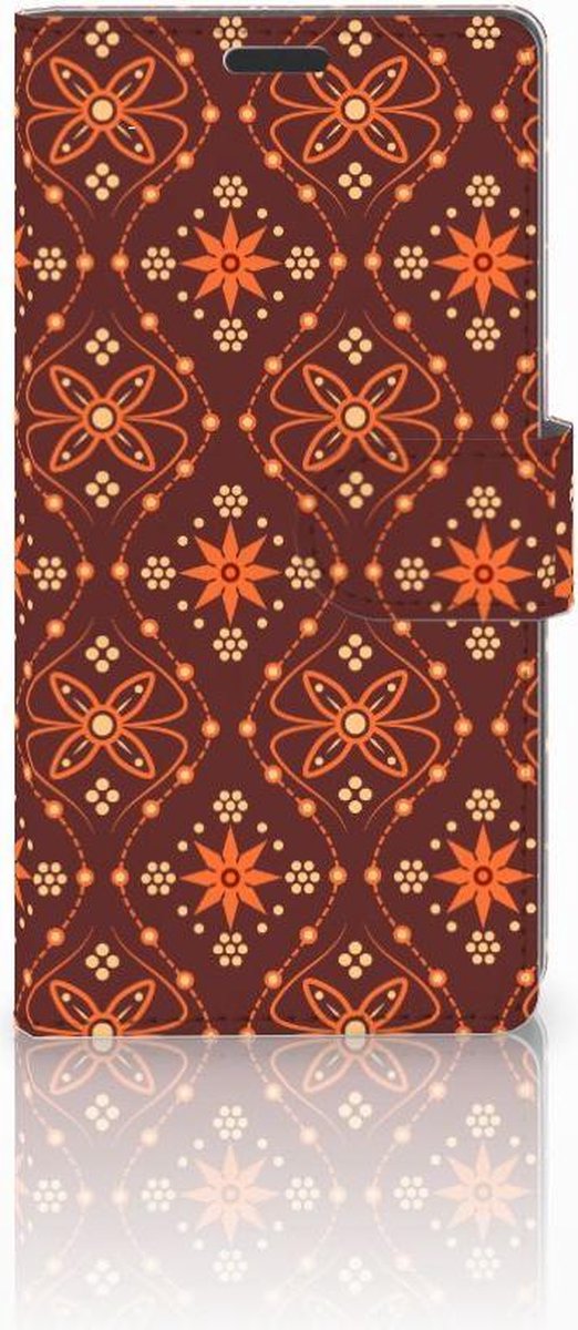 Sony Xperia Z3 Telefoon Hoesje Batik Brown