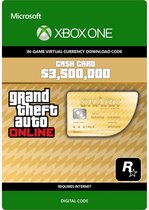 Grand Theft Auto V (GTA 5) - Whale Shark Cash Card $ 3.500.000 - Xbox One download