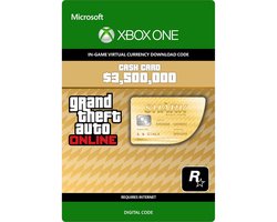 Grand Theft Auto V (GTA 5) - Whale Shark Cash Card $ 3.500.000 - Xbox One download