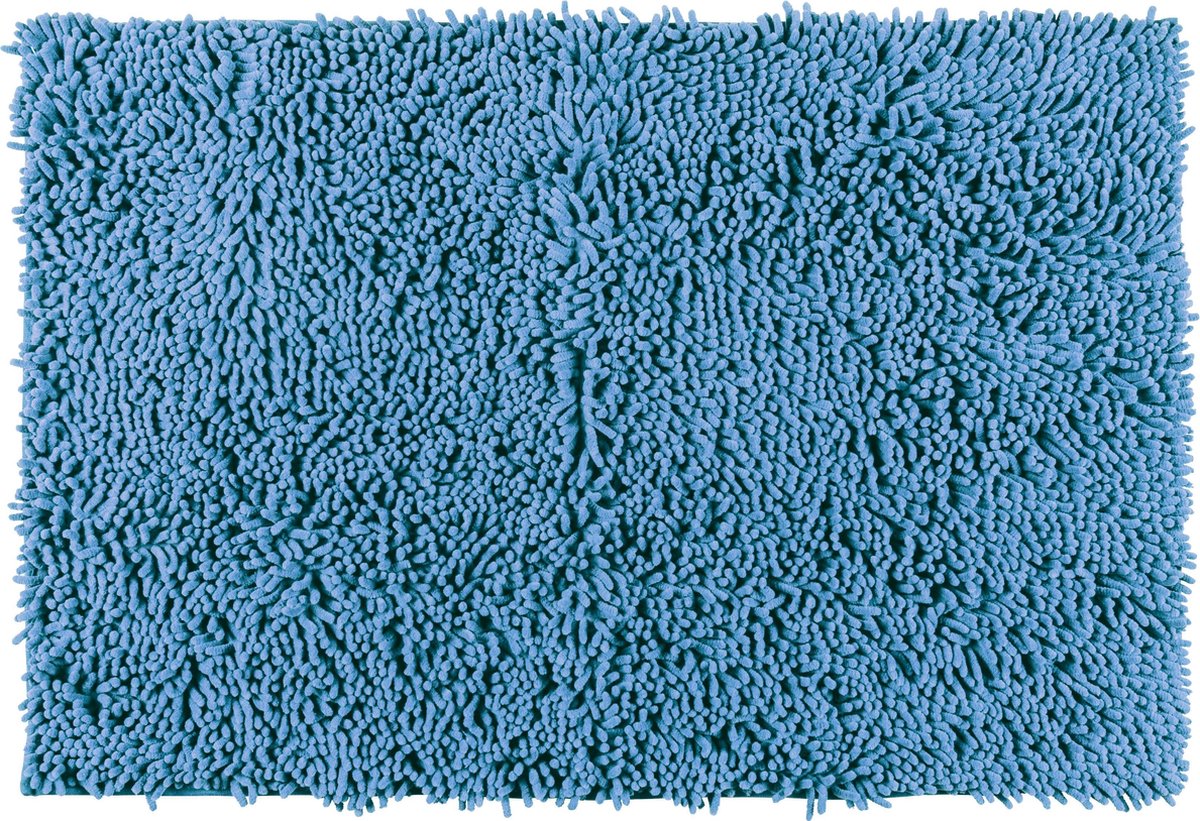 Badmat aqua blauw 50 x 80 cm , douche mat