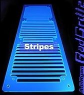 AC Ryan RadGrillz - Stripes 3x120 Acryl UVBlue