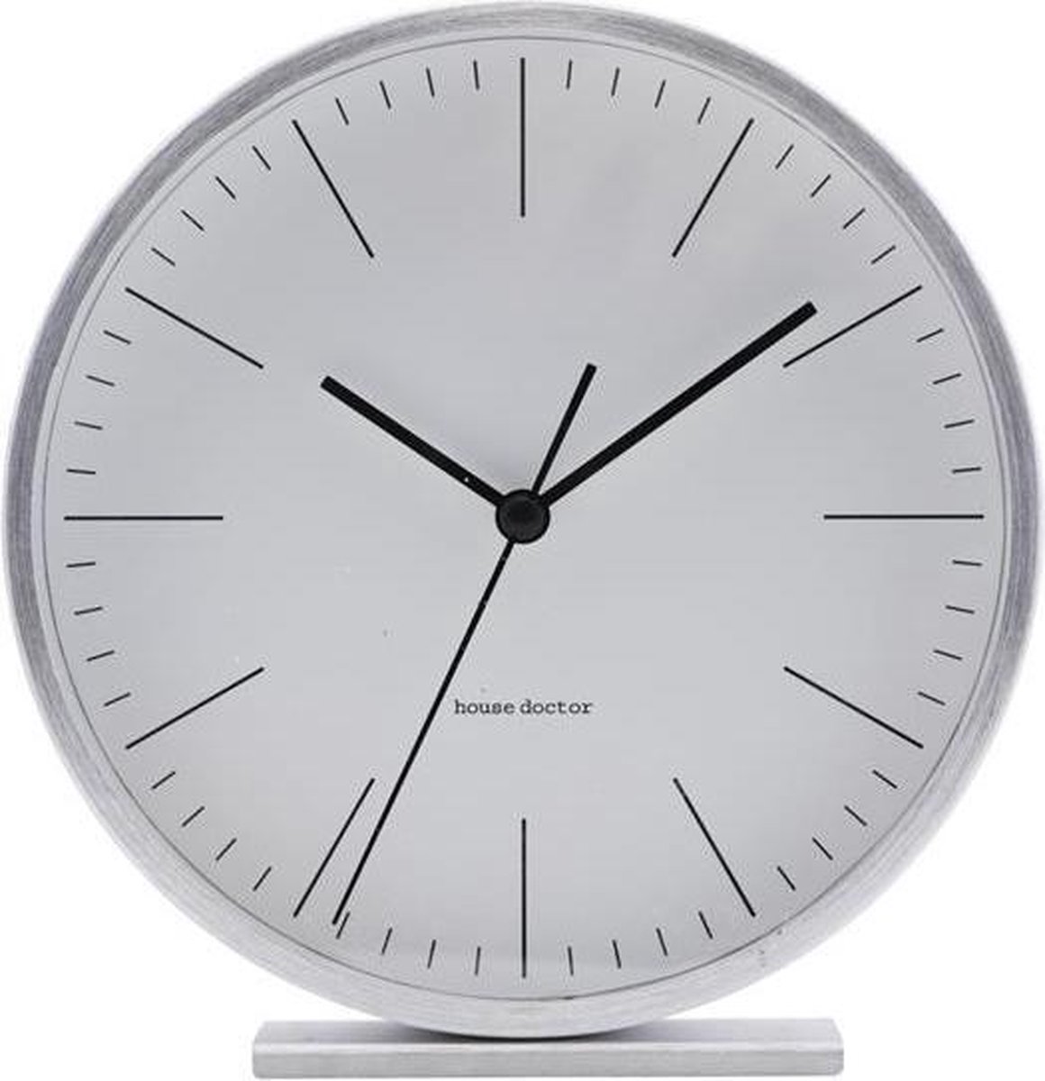 Aps - Clock, Hannah, Silver, dia: 15 cm