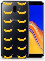 Geschikt voor Samsung Galaxy J6 Plus (2018) Uniek TPU Hoesje Banana