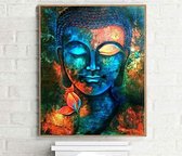 Diamond Painting Volledig Pakket Set - Buddha - Boeddha Diamant Steentjes - Budha FULL Vierkant - 30x40cm