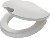 Tiger Comfort Care - Toiletbril met deksel - Softclose - Toiletverhoger 5 cm - Duroplast Wit