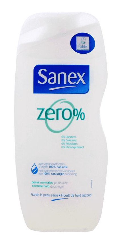 Sanex Shower Zero% Douchegel - 250 ml | bol