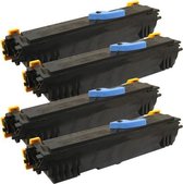 PlatinumSerie® 4 x toner XL black alternatief voor Konica Minolta PagePro 1300 24.000 pagina's