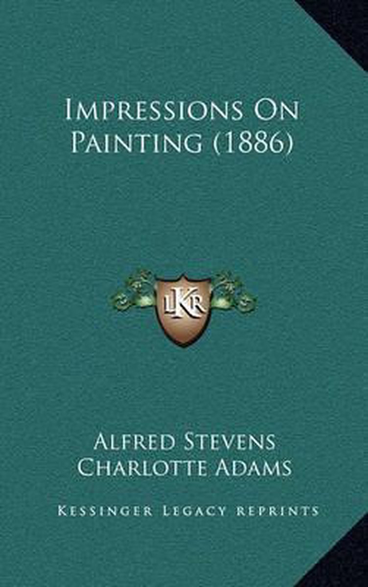 Impressions On Painting (1886) van Alfred D. Stevens
