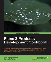 Plone 3 Products Development Cookbook