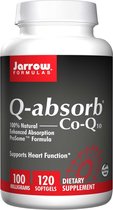 Q-absorb 100mg 120 softgels grootverpakking - ubiquinon (co-enzym Q10) met fosfolipiden