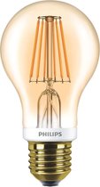 Philips LED Filament E27 - 7.5W (48W) - Warm Wit Licht - Dimbaar