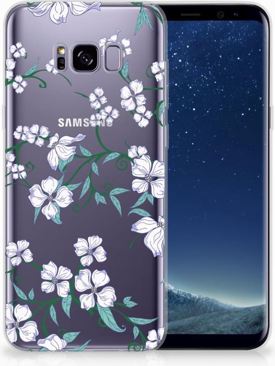 Samsung Galaxy S8 Plus Uniek TPU Case Blossom White