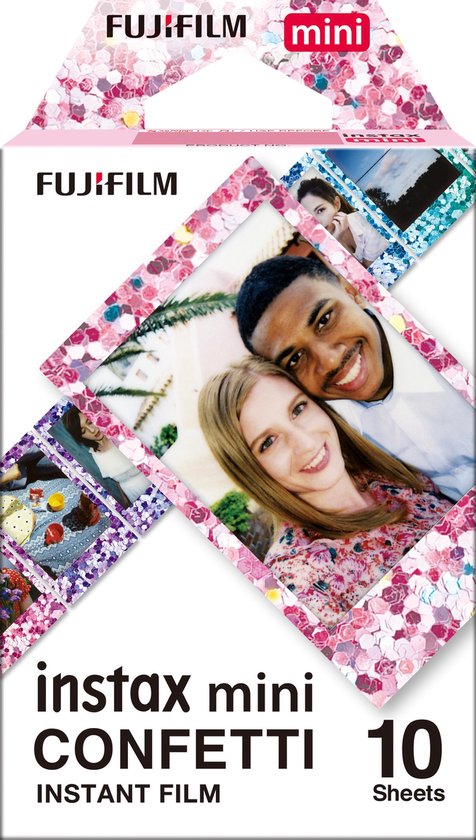 Fujifilm Instax Mini Film - Confetti - 10 stuks