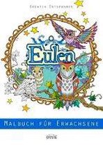 Eulen - Malbuch für Erwachsene