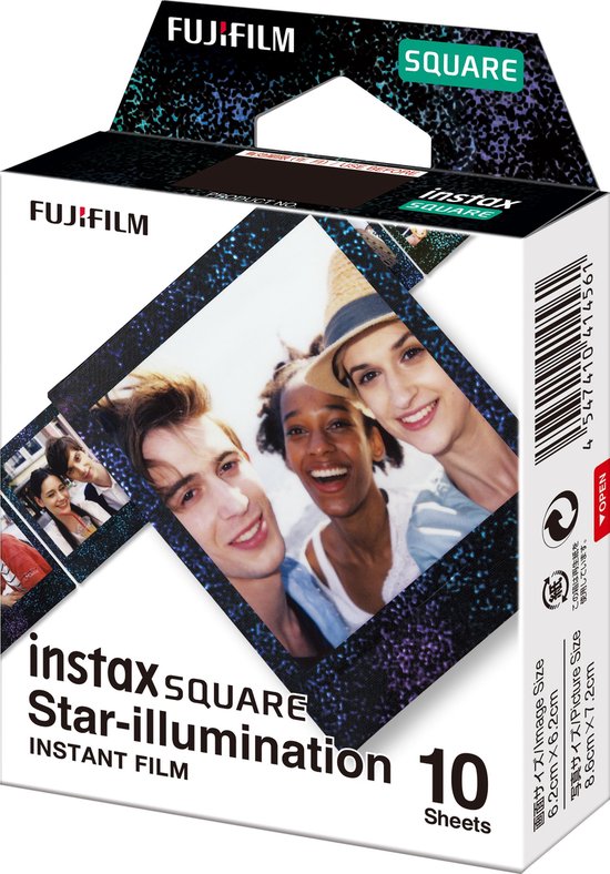 Fujifilm 16567828 pellicule polaroid 20 pièce(s) 86 x 54 mm, Papier photo  20 pièce(s)