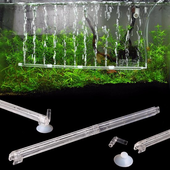 Aquarium Beluchting LUCHTGORDIJN ZUURSTOF 10 tot 60 cm verstelbaar nr 576