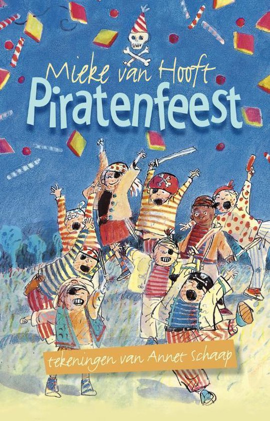 Cover van het boek 'Hier waakt de goudvis / Piratenfeest' van Mieke van Hooft