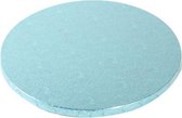 FunCakes Cake Drum Rond Ø25cm -Baby Blauw-