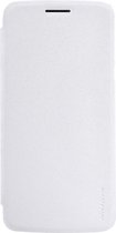 Nillkin - Motorola Moto Z Hoesje - Leather Case Sparkle Series Wit
