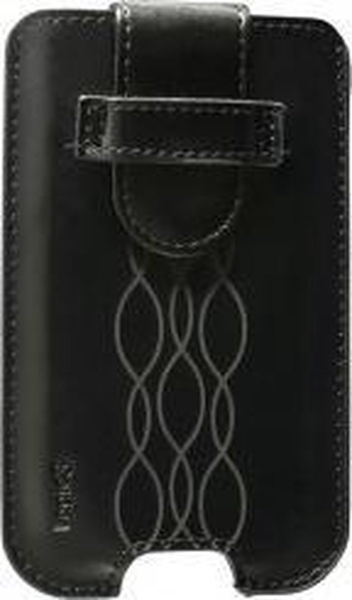 Logic3, Leather Pocket for iPhone 4 (Black)