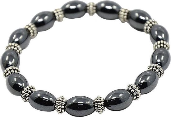 Edelstenen armband Hematite Bold Oval