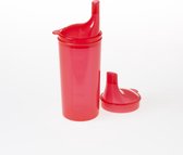 Beker - Rood met drinktuit voor volwassenen Vitillity