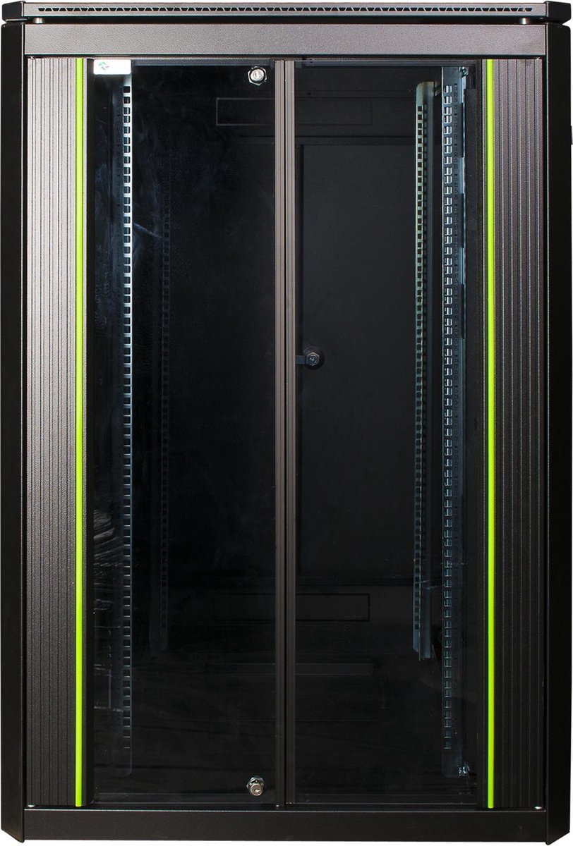 Logon 22U W=800Mm D=800Mm H=1164Mm Data Line Black