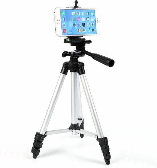 Overtreden Leuk vinden feedback Large Smartphone Tripod Camera Statief - Universeel Reis Statief Balhoofd |  bol.com