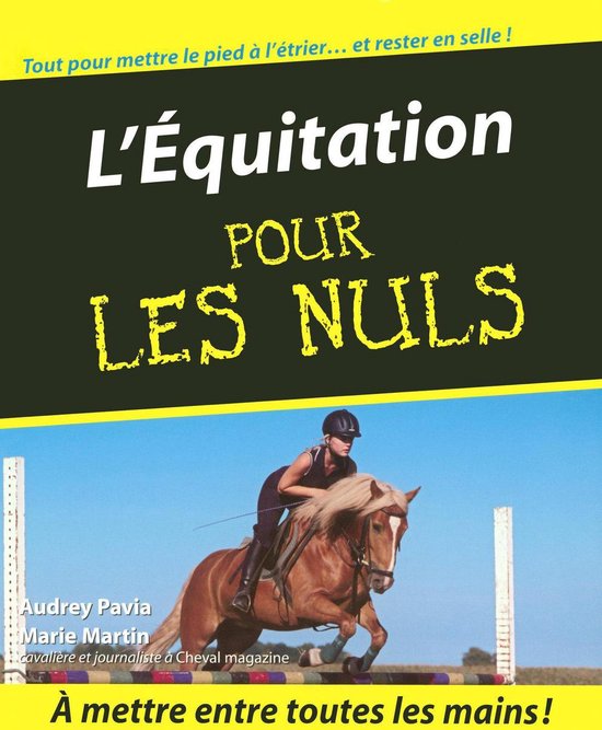 Pour les nuls - L'équitation pour les nuls - cover