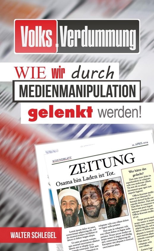 Volksverdummung - Wie wir durch Medienmanipulation gelenkt w ... - cover