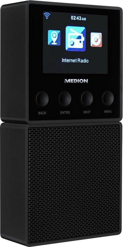 bestuurder dier Lauw MEDION LIFE E85032 Stekker Internet Radio & Bluetooth Speaker | bol.com