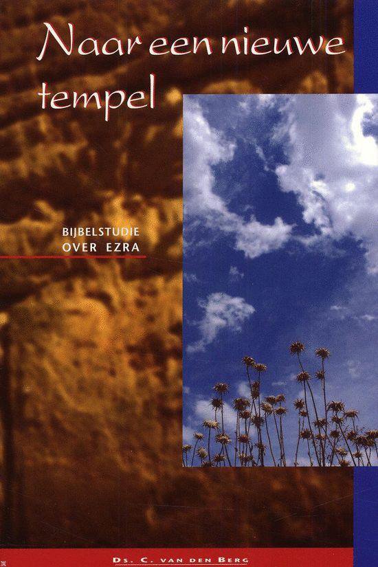 Cover van het boek 'Naar een nieuwe tempel' van C. van den Berg
