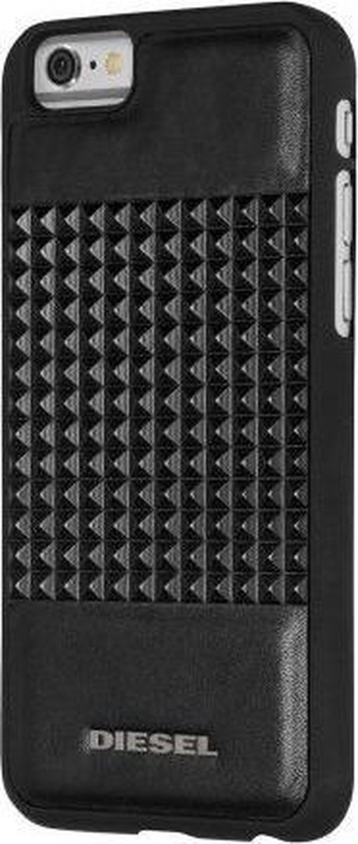 DIESEL Moulded Back Cover Hoesje met Studs voor iPhone 6 / iPhone 6S - Zwart