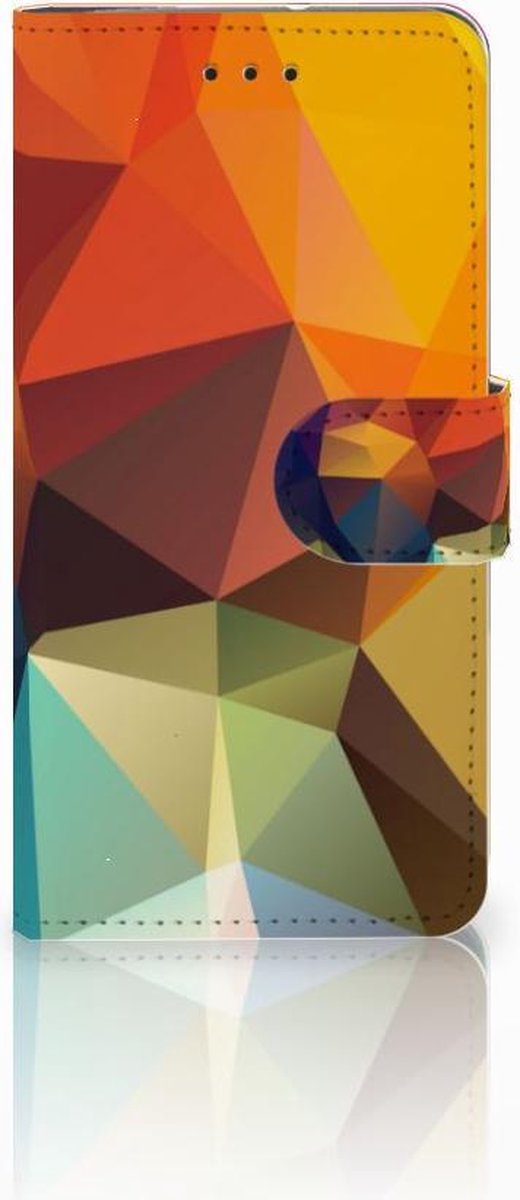 Motorola Moto G7 Play Book Case Polygon Color