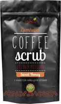Coffee Scrub met Honing -200g (100% organisch) - helpt het voorkomen van striae en cellulitis , stimuleert de bloedsomloop.