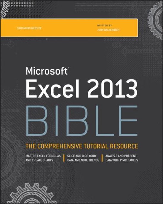 Excel 2013 Bible 9781118490365 J Walkenbach Boeken