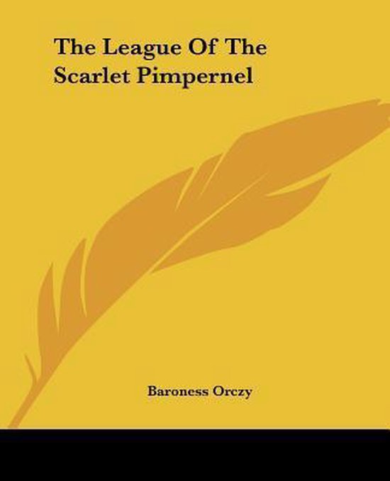 The League Of The Scarlet Pimpernel - cover