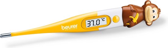 Beurer BY11 - Baby koortsthermometer - Flexibele punt - Aap